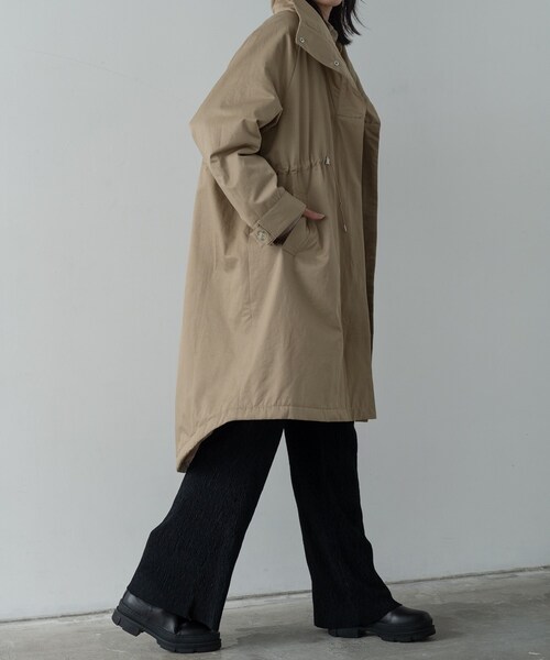 INDIVI GALLEST モッズコート コート フィッシュテールキルトコート