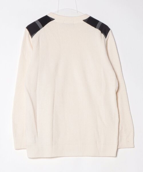 ブラックレーベルクレストブリッジ 新品ベージュ ニット / 長袖セーター L BLACK LABEL CRESTBRIDGE（ブラックレーベル クレストブリッジ） 長袖