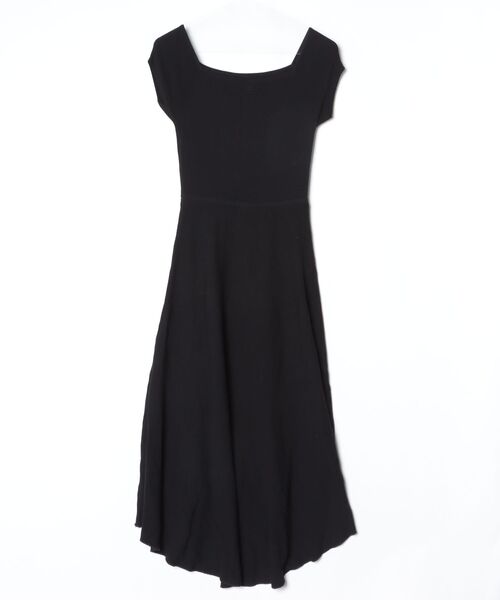 「U by SPICK&SPAN」 ニットワンピース 36 ブラック レディース_画像2