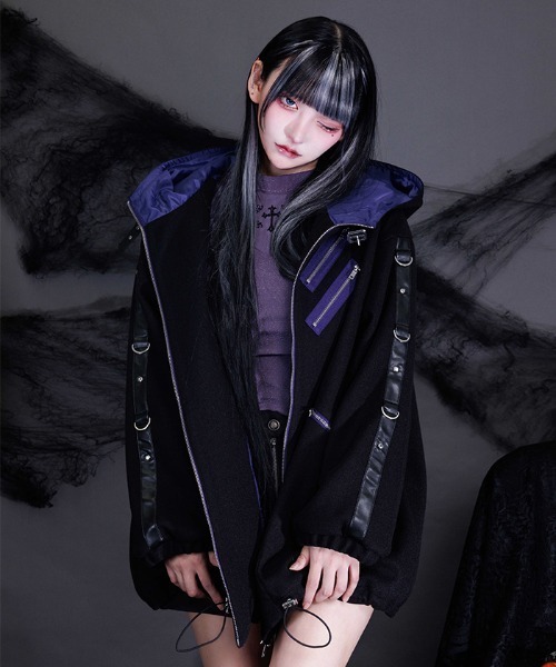 NIBBLE POISON（ニブルポイズン） モッズコート コート ベルトデザイン