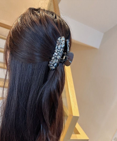 Port（ポート） ヘアクリップ 「 」 ビジュー＆パールデコ バンス
