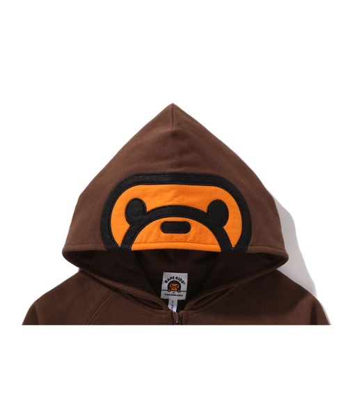 A BATHING APE（アベイシングエイプ） パーカー BABY MILO ZIP HOODIE