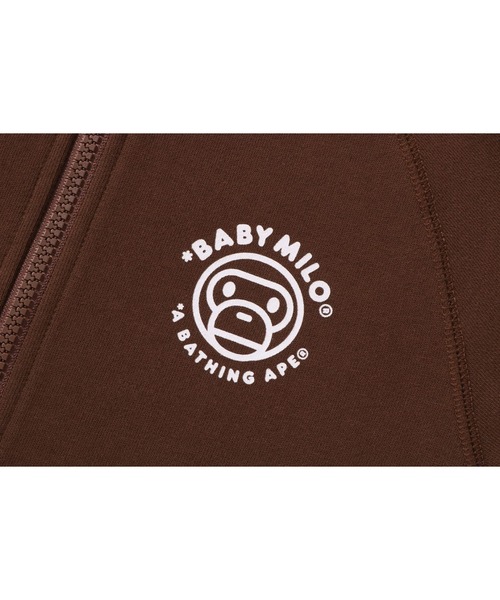 A BATHING APE（アベイシングエイプ） パーカー BABY MILO ZIP HOODIE