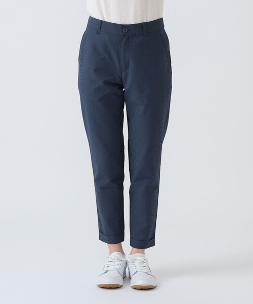 パンツ PURPLE LABEL / 裾ダブル ストライプ柄 ストレッチ パンツ レディース_7