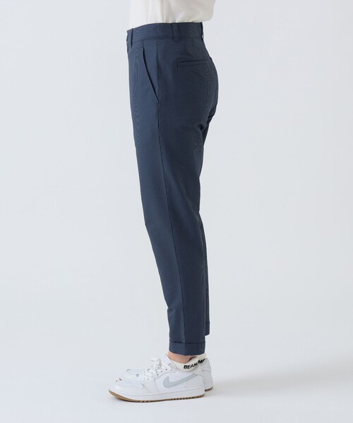 パンツ PURPLE LABEL / 裾ダブル ストライプ柄 ストレッチ パンツ レディース_8