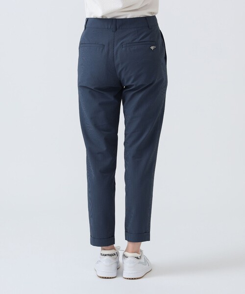 パンツ PURPLE LABEL / 裾ダブル ストライプ柄 ストレッチ パンツ レディース_10