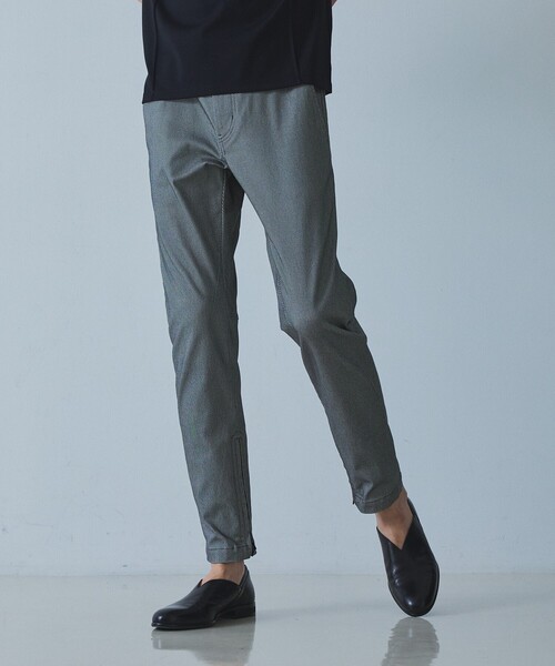 5351 POUR LES HOMMES パンツ ツイル テーパード スキニー パンツ