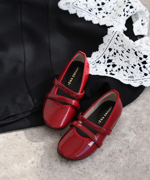 IENA ENFANT（イエナアンファン） バレエシューズ 「BASIC」2バンド