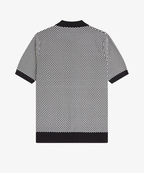 FRED PERRY（フレッドペリー） ポロシャツ 半袖 Chequerboard Button