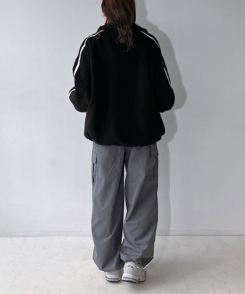 「AS KNOW AS plus」 ブルゾン FREE グレー レディース_画像5