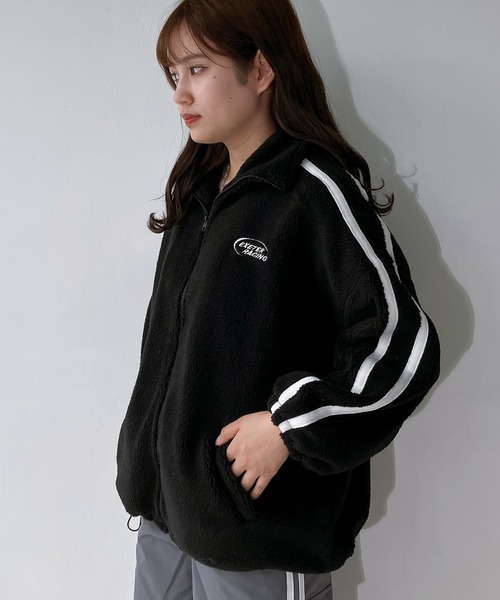 「AS KNOW AS plus」 ブルゾン FREE グレー レディース_画像8