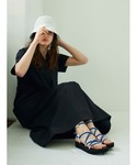「Teva」 フラットサンダル 24 ブラック...の詳細画像5
