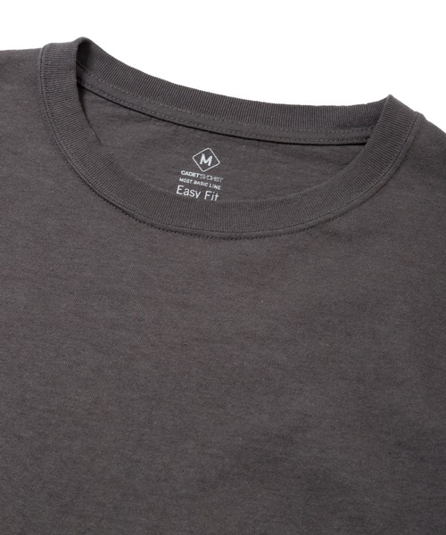 「Sandinista」 「easy fit」半袖Tシャツ MEDIUM チャコール メンズ_画像2