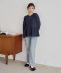「titivate」 長袖ニット M オフホワ...の詳細画像1