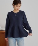 「titivate」 長袖ニット M オフホワ...の詳細画像3