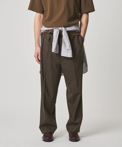 STEVEN ALAN（スティーブンアラン） ワイドパンツ スラックス ウール