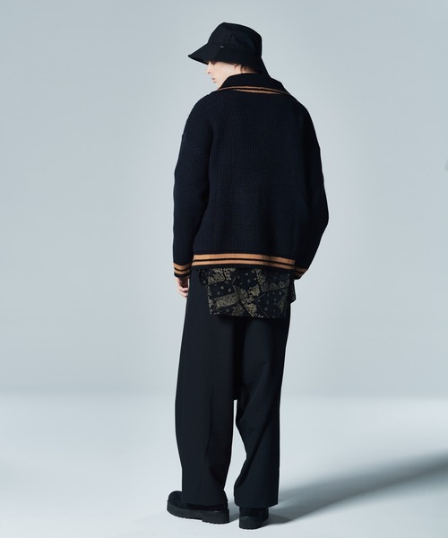 「glamb」 長袖ニット M ホワイト メンズの画像