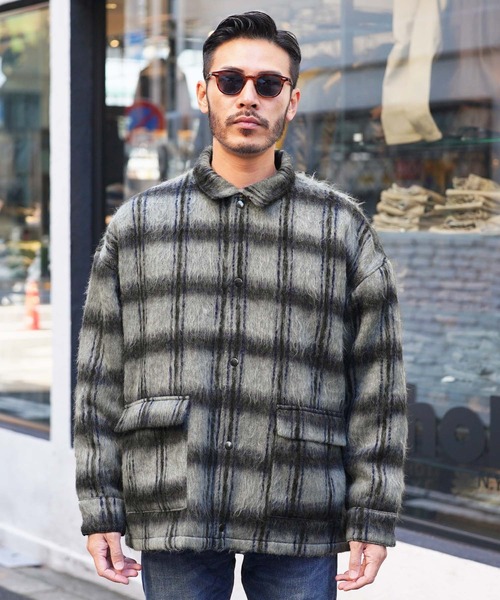 「JIGGYS SHOP」 「Beno」ジャケット MEDIUM グレー メンズ_画像2