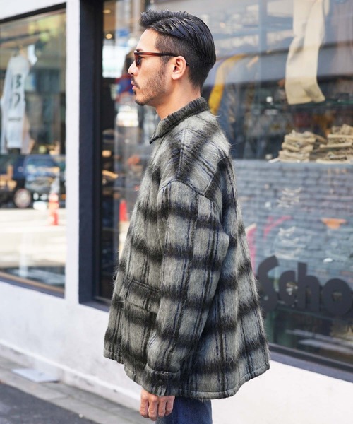 「JIGGYS SHOP」 「Beno」ジャケット MEDIUM グレー メンズ_画像3