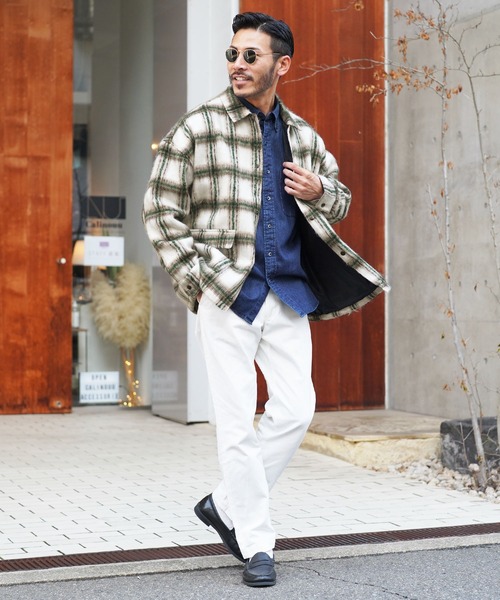 「JIGGYS SHOP」 「Beno」ジャケット MEDIUM グレー メンズ_画像9