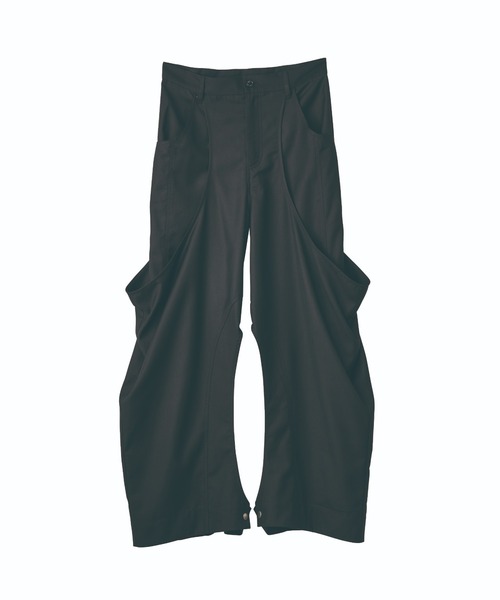 パンツ Knuth Marf high-boot detail pants M high-boot detail pants(unisex)/brown | KNUTH MARF