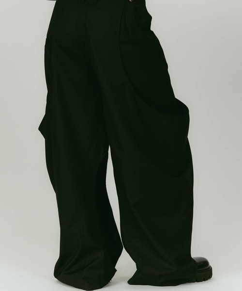 Knuth Marf（クヌースマーフ） パンツ high-boot detail pants(unisex