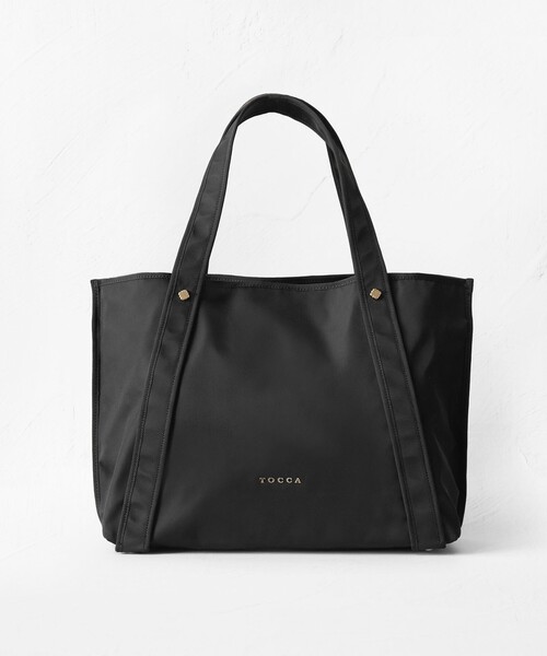 ☆美品☆TOCCA ブラック トートバッグ TOCCA（トッカ） トートバッグ F ブラック レディース : ZOZOTOWN