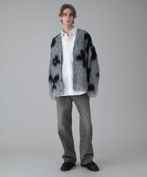 「BROWNY」 カーディガン LARGE ネイビー メンズ_画像6