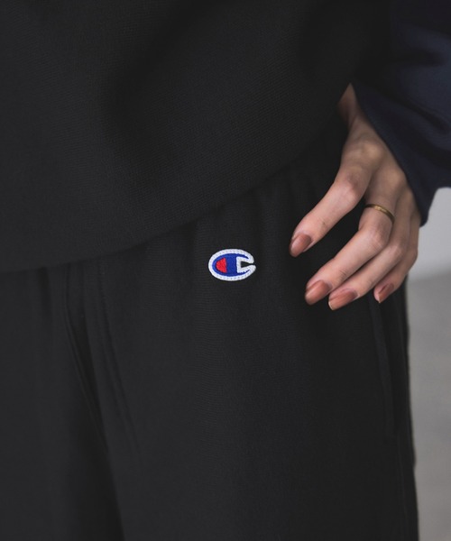 「Champion」 スウェットパンツ S オフホワイト レディースの画像