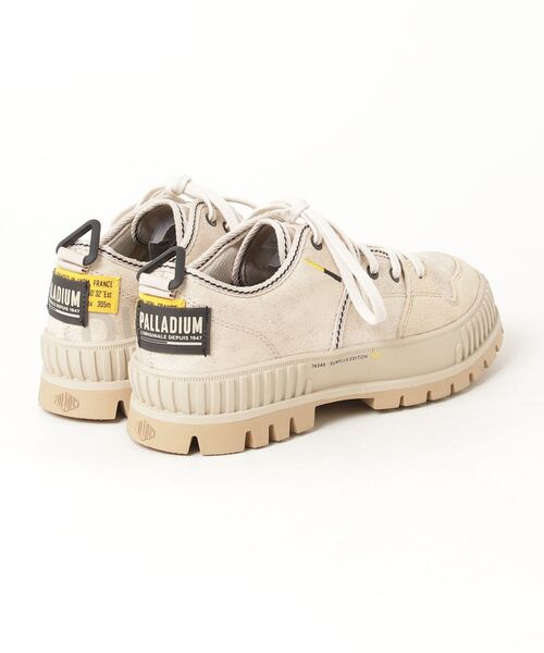「PALLADIUM」 ローカットスニーカー 25cm ベージュ レディース_画像2