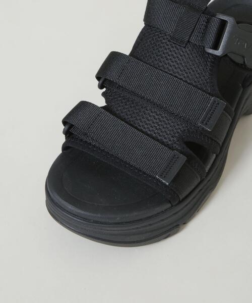 Teva（テバ） 厚底 サンダル Teva/Hurricane Ampsole Gaila BLACK