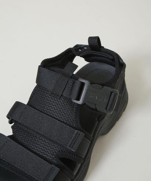 Teva（テバ） 厚底 サンダル Teva/Hurricane Ampsole Gaila BLACK