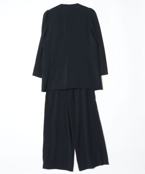 「Flolia」 セットアップ M ネイビー レディース