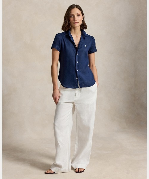 POLO RALPH LAUREN（ポロ・ラルフローレン） リネンシャツ ラルフ