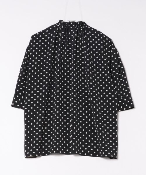 「INED」 半袖ブラウス 7号 オフホワイト レディース_画像2