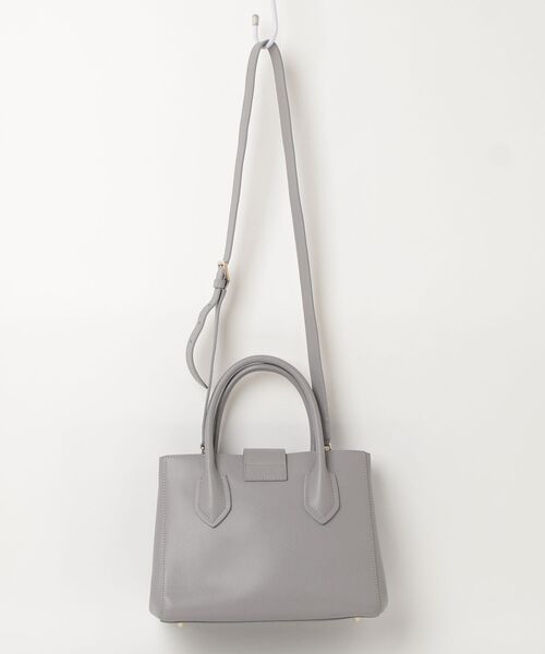 FURLA（フルラ） ワンポイント2WAYバッグ - グレー レディース