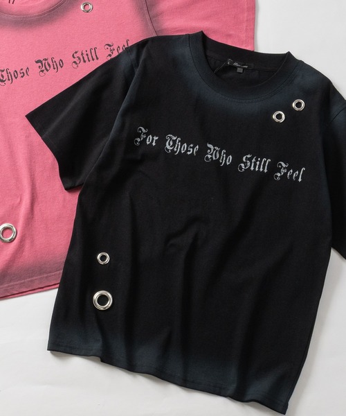 JOJOTシャツ S 黒 JOHN'S CLOSET（ジョンズクローゼット） tシャツ 「13」アイレット