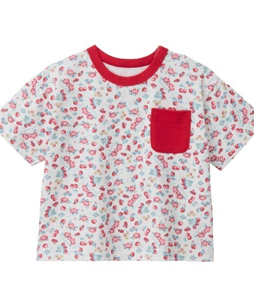 SWIMMER（スイマー） tシャツ SWIMMERコラボ 総柄半袖Tシャツ キッズ