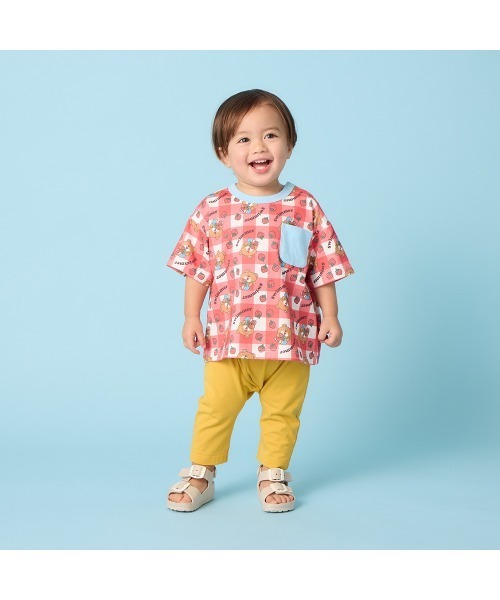 SWIMMER（スイマー） tシャツ SWIMMERコラボ 総柄半袖Tシャツ キッズ