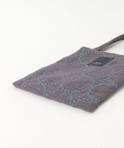 mina perhonen（ミナペルホネン） タンバリン 刺繍ハンドバッグ