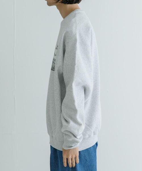 「MARMOT CAPITAL」 スウェットカットソー X-LARGE グレー メンズ_画像3