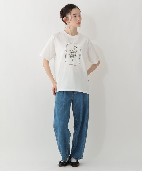 Afternoon Tea（アフタヌーンティー） tシャツ フラワープリントT