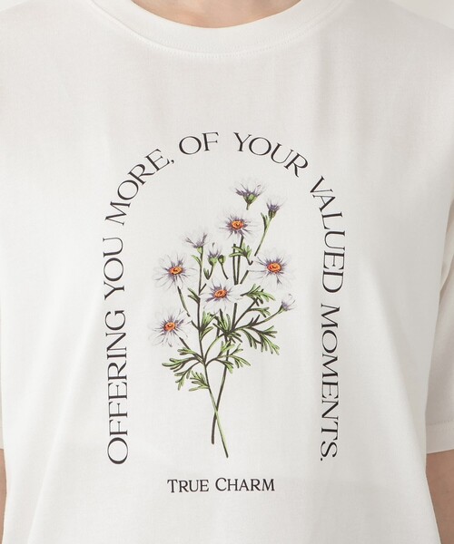 Afternoon Tea（アフタヌーンティー） tシャツ フラワープリントT