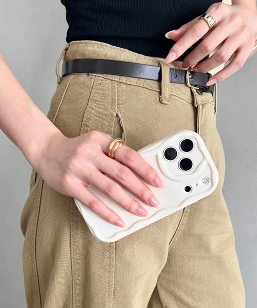 Darich（ダーリッチ） スマホケース バイカラービジューロゴPhone