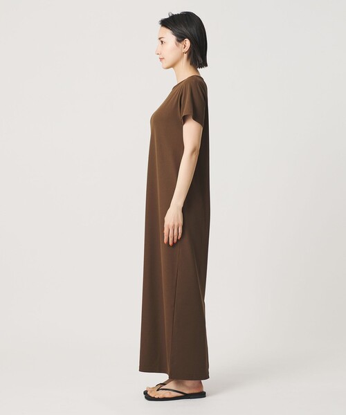 BEAUTY&YOUTH UNITEDARROWS ショートスリーブ ワンピース BEAUTY＆YOUTH UNITED ARROWS ワンピース 半袖 「WEB限定」リブ