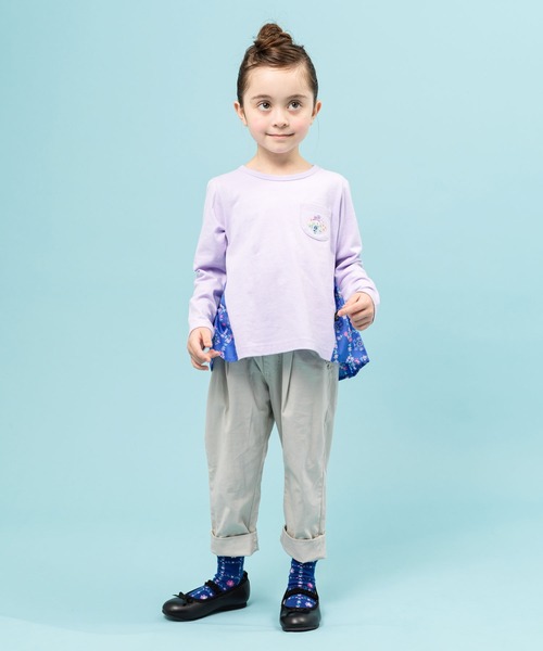 「KP」 「KIDS」長袖カットソー 140cm キナリ キッズ_画像3