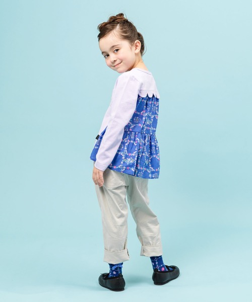 「KP」 「KIDS」長袖カットソー 140cm キナリ キッズ_画像4