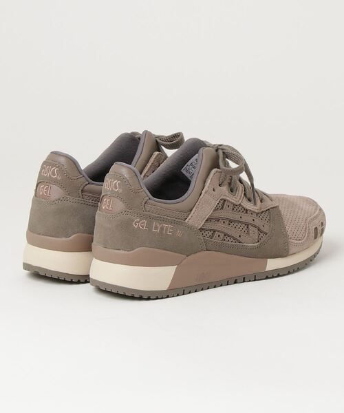 「ASICS」 ローカットスニーカー 24.5cm ブラウン メンズ_画像2