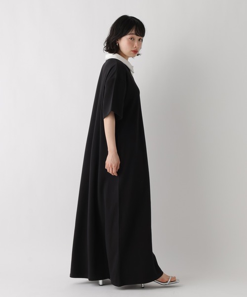 ワンピース 「WEB限定」機能性ポンチポロカットワンピース | BAYFLOW | 23