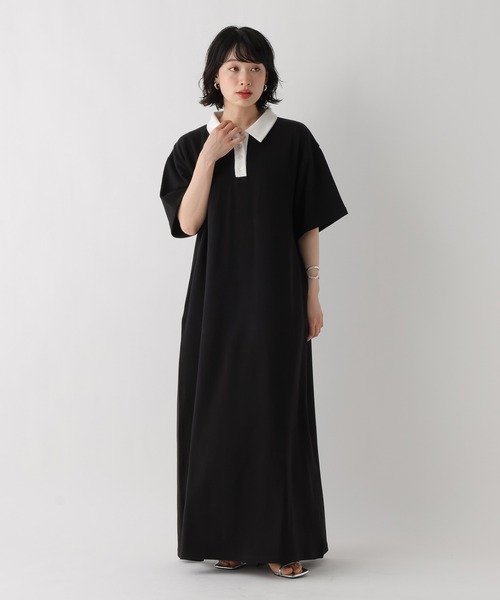 ワンピース 「WEB限定」機能性ポンチポロカットワンピース | BAYFLOW | 24
